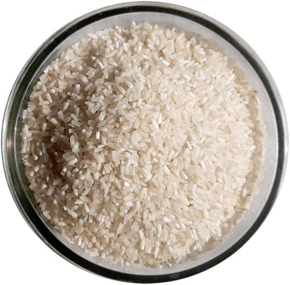 Raw Broken Steam Rice